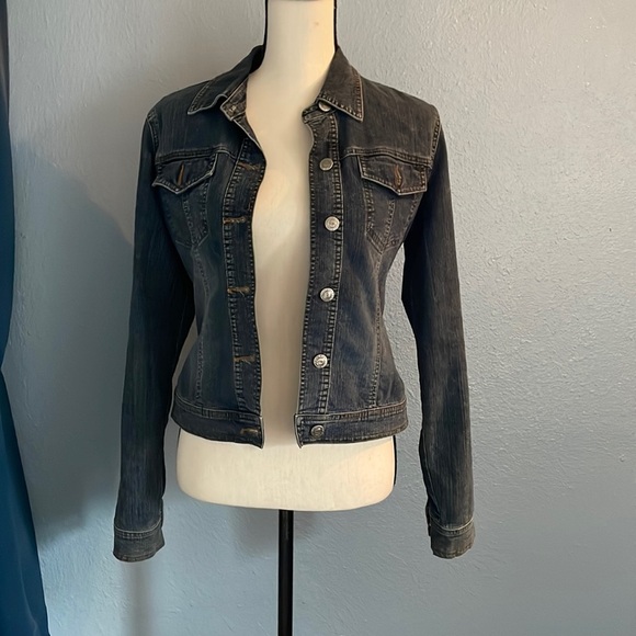 Women's Vintage YMI let's UBU Blue Denim Jean Jacket Size Medium - Picture 1 of 4